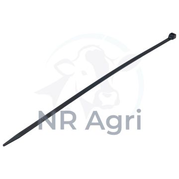 Lely Collier de serrage noir 7,5 x 370