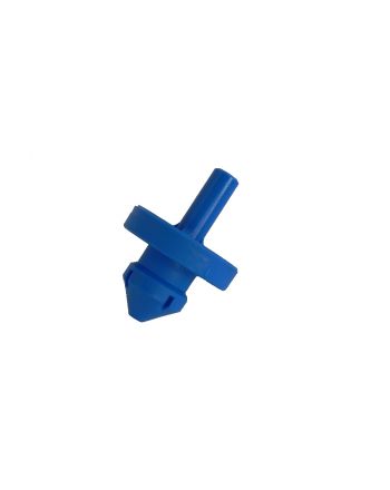 Bouchon de lavage en silicone bleu 22 mm