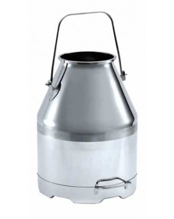 Seau à lait en acier inoxydable