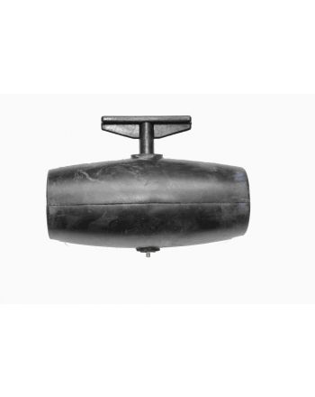 Vanne papillon en caoutchouc