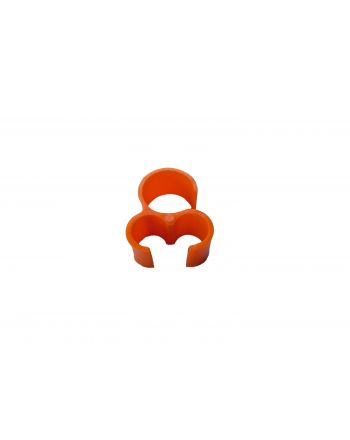 Collier de serrage orange